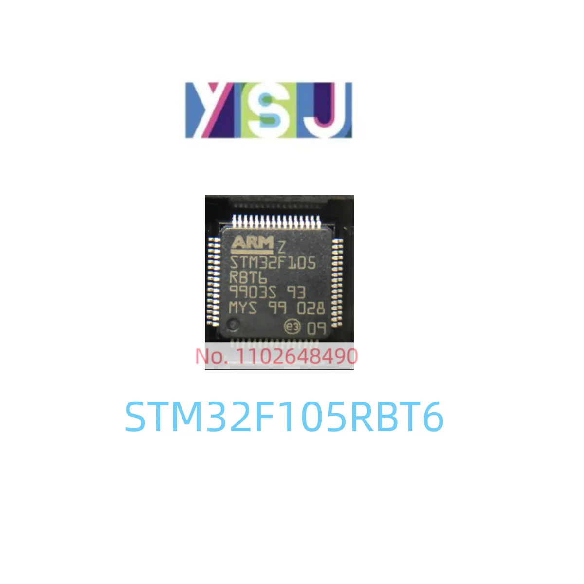 STM32F105RBT6 IC Brand New Microcontroller EncapsulationLQFP64