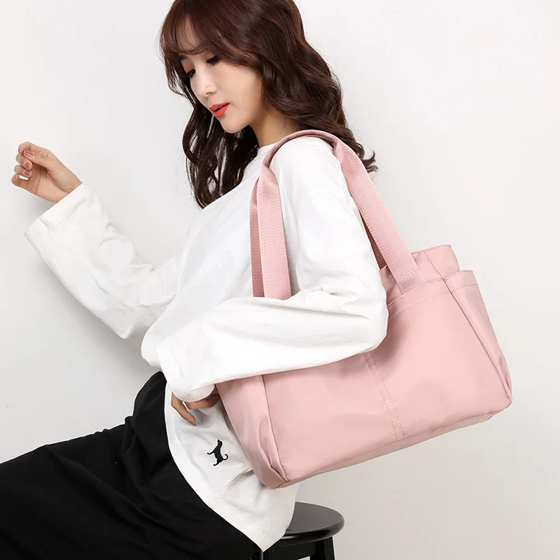 

Casual Fashion Wear-resistant Women's Business Shoulder Bag Artistic Simple Multi-functional Bag Waterproof Strong