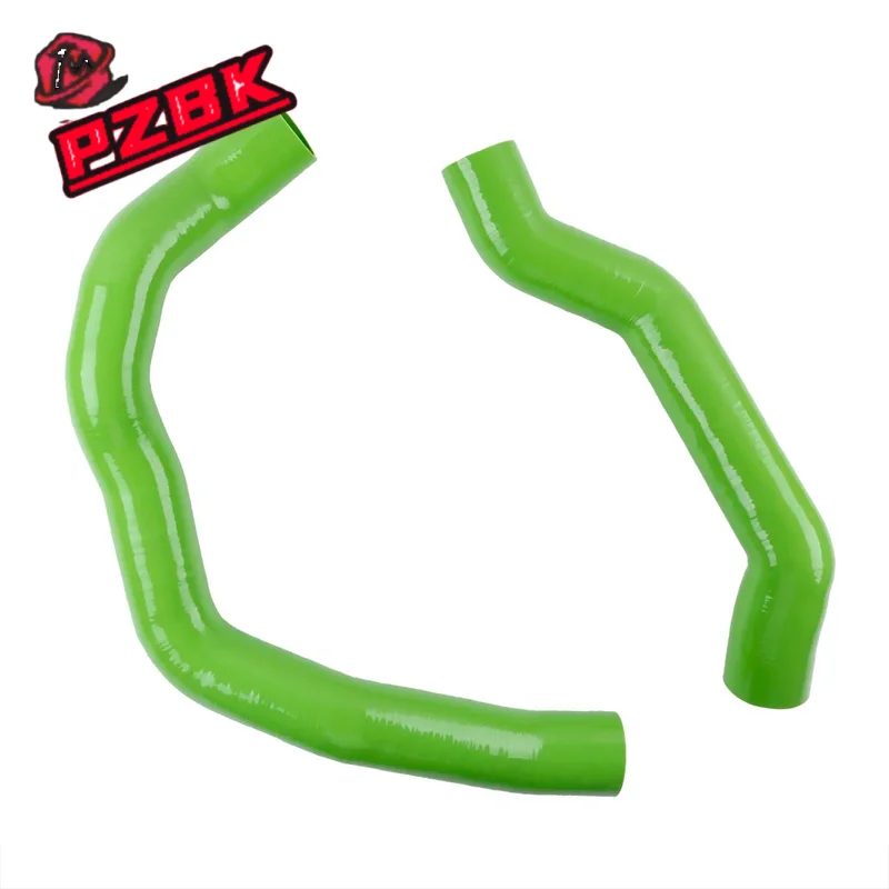 2PCS For 2000-2010 Alfa Romeo 147 156 1.9JTD Silicone Upper Lower Turbo To Intercooler Hose