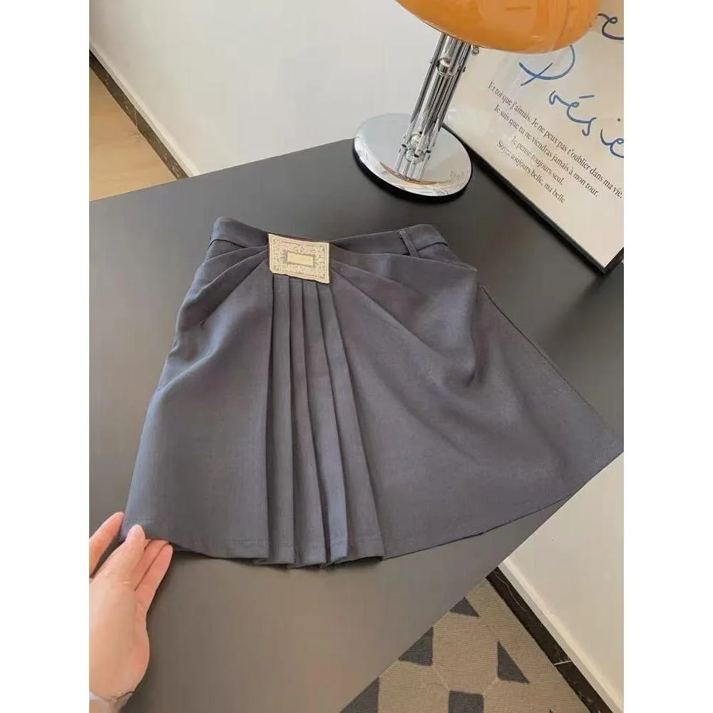 

ay Костюм Юбка Женские юбки-миди трапециевидной формы Ele Faion Ciwalk Нейлоновая хлопковая плиссированная принцесса с боковой молнией