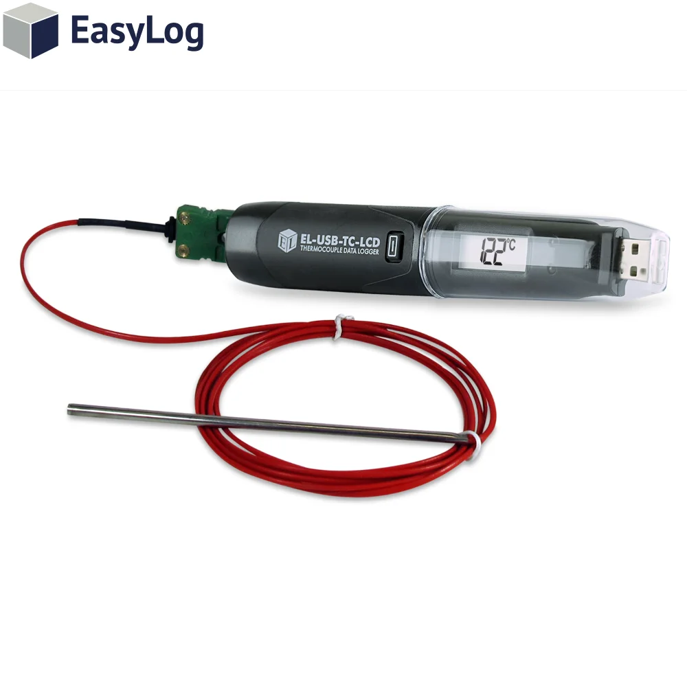 

USB Temperature Data Logger Recorder Sensor with thermocouple temperature probe with free software