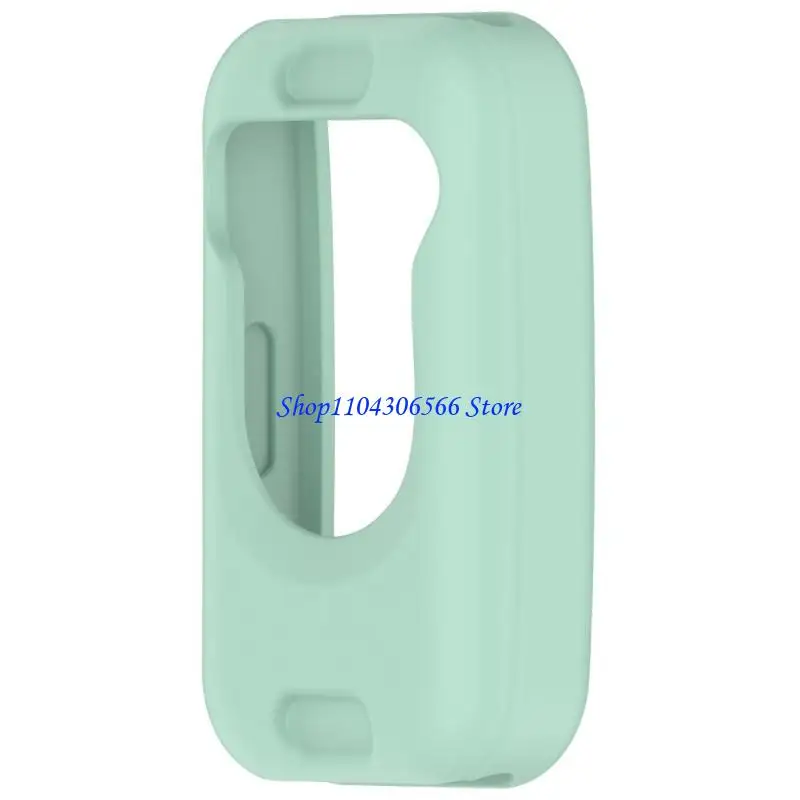 02DD Caixa relógio à prova choque choque Caso silicone capa pele para banda 8/9 SmartWatch disponível várias