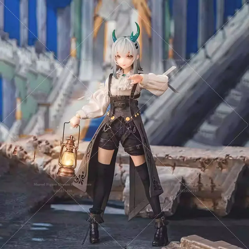 ฮาซูกิ PA008 ตุ๊กตาแอ็คชั่นฟิกเกอร์ขนาด 1/12 ซีรีส์พ็อกเก็ตอาร์ต โรส โนเบิล ไนท์ กลอเรีย ดราก้อน ซิสเตอร์ ซอว์ร์ดแมน ตุ๊กตาขนาด 6 นิ้ว