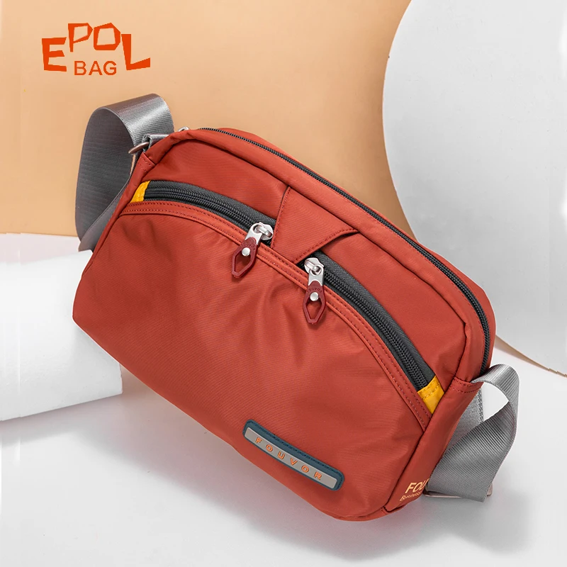 

EPOL Маленькие женские сумки на плечо Оксфордские водонепроницаемые легкие сумки через плечо с регулируемым ремешком Удобные защитные сумки 2587-06