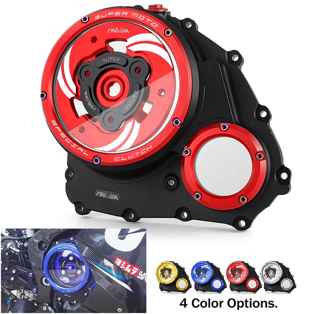 

Прозрачная крышка сцепления и фиксатор пружины GSX-R1000 R для Suzuki GSXR1000 GSX R1000 GSXR 1000 R 2017 2018 2019 2020 2021 2022 2023