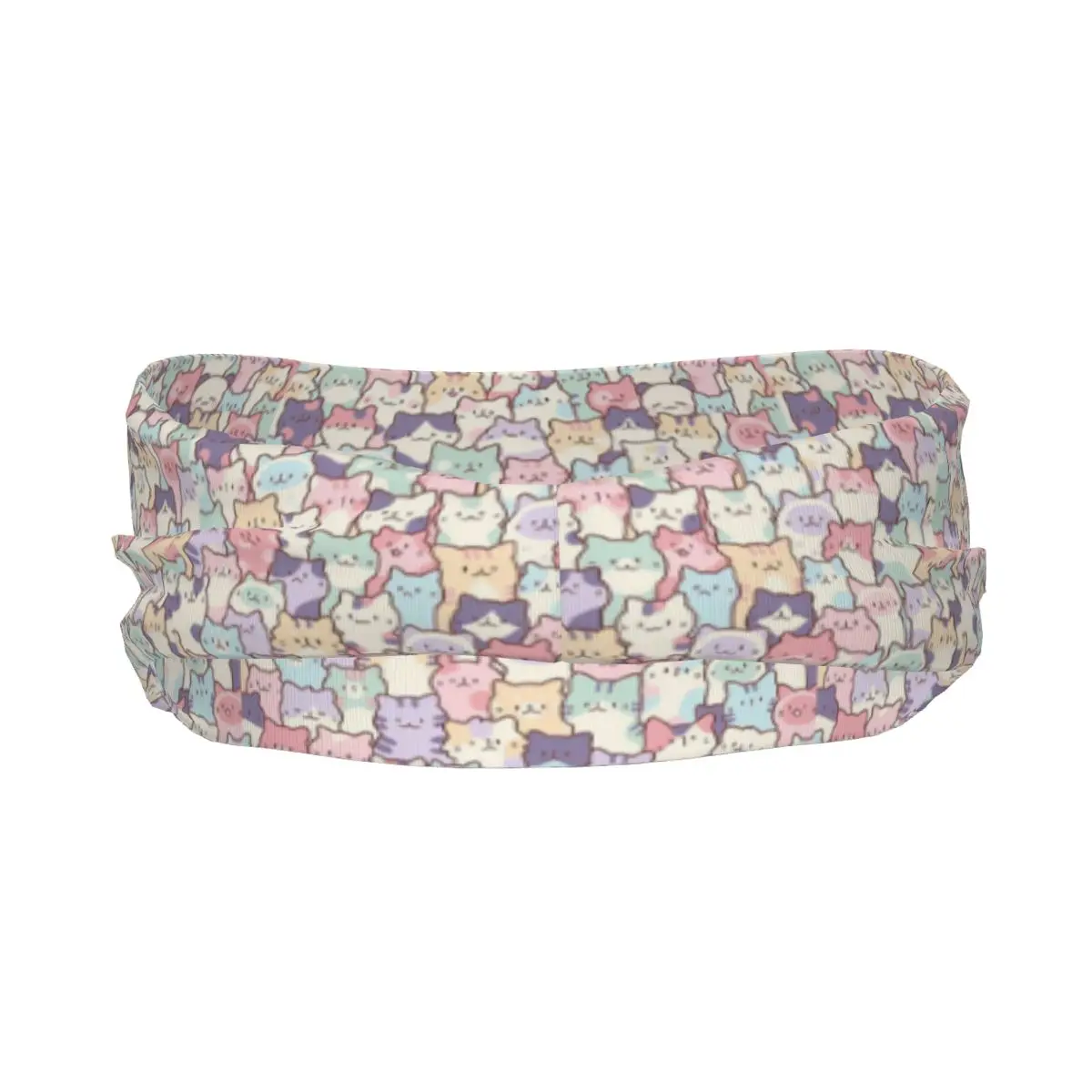 Cute Cats Elastic Hair Band Yoga Headband Makeup Hair Hoop Headwrap