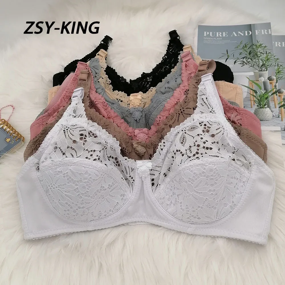 

B C D E Cup French Style Light Weight Women Lace Bra Breathable Back Closure Adjustable Strap Soft Deep V Thin Lingerie Top C17