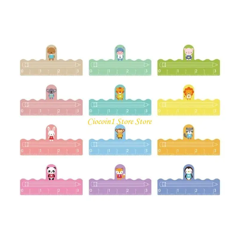 

A3PC Finger Shaoe Writring Spacer Handwriting Tool for Student Adult Handwriting Practice Noting Children Writing Ruler Aid