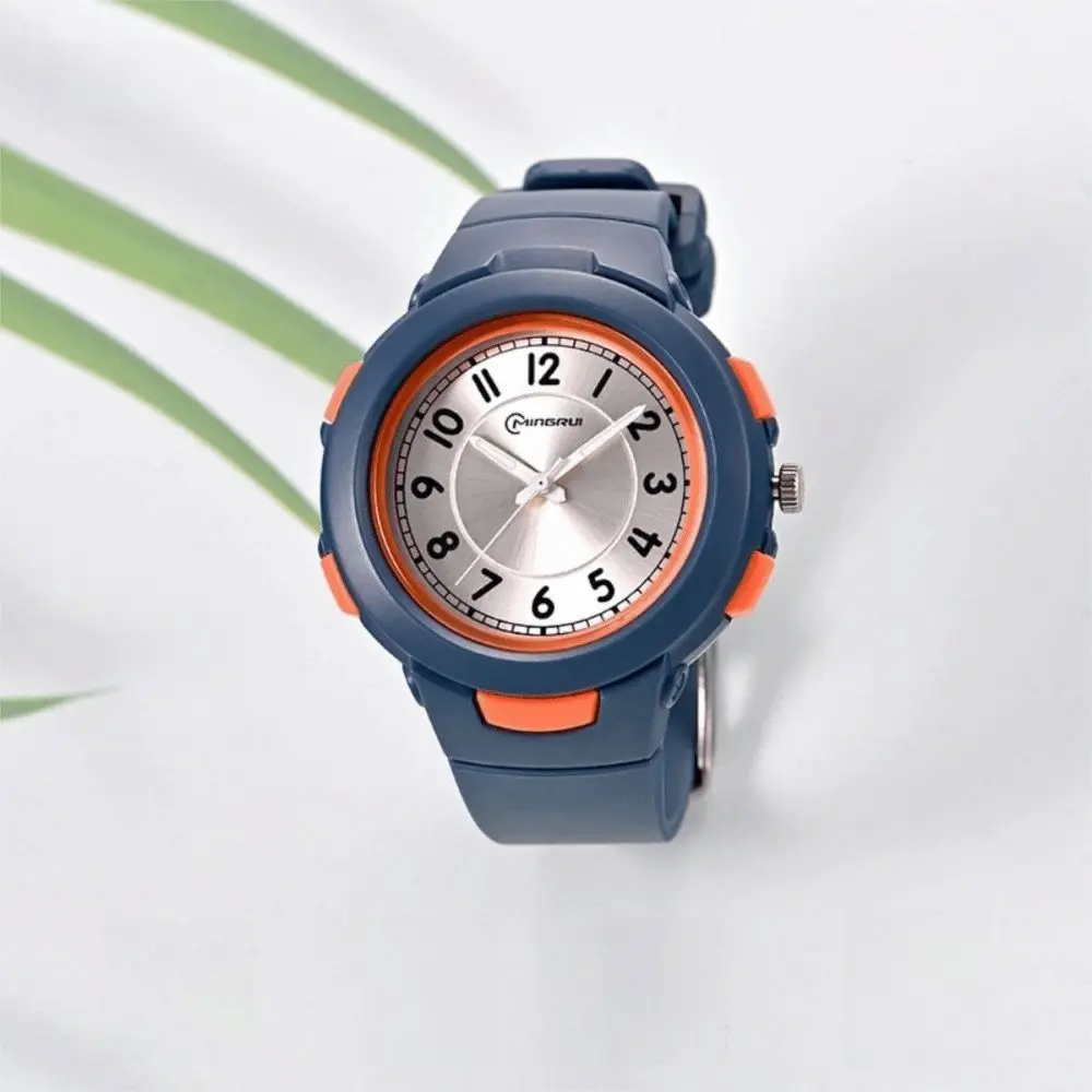 New 30M Waterproof Quartz Watch Casual PU Strap Wristwatches Sports Watch Student