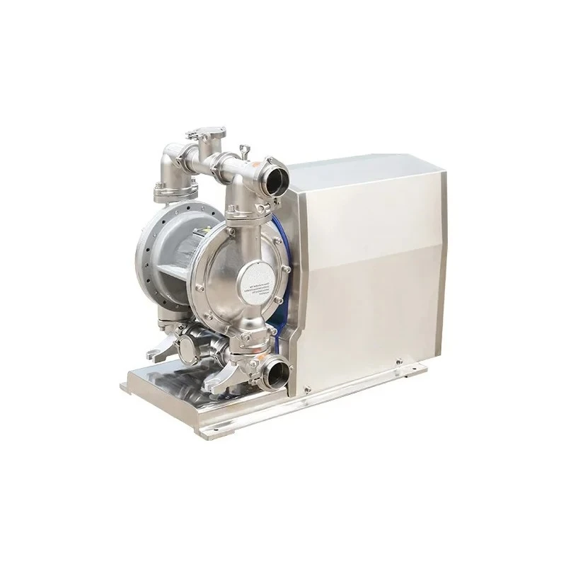 

304 Stainless Steel Electric Diaphragm Pumps Sanitary 15KW/37KW/2KW Capacity Chemical Raw Materials Customized Cable Application
