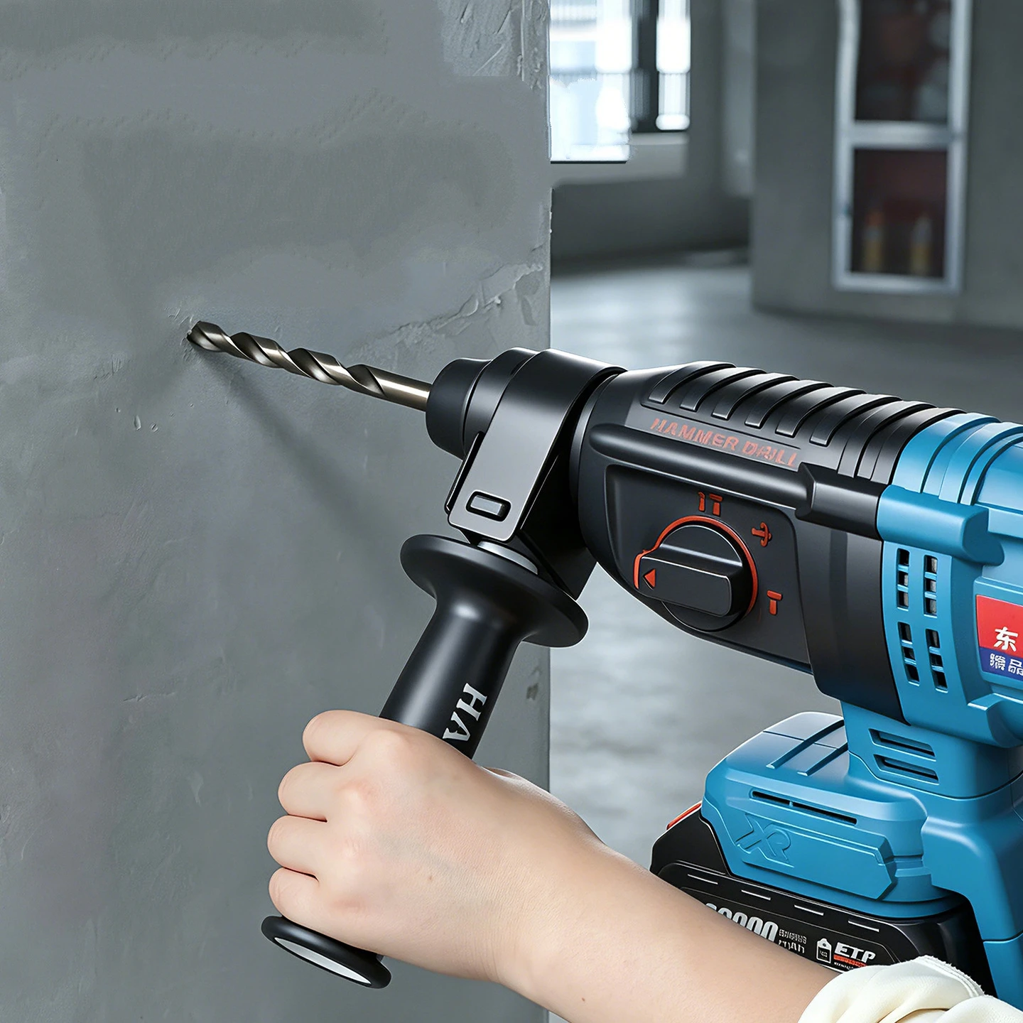 Power Tools Auxiliary Handle Adjustable Front Electric Hammer Handle Angle Grinder Accessory Side Handle
