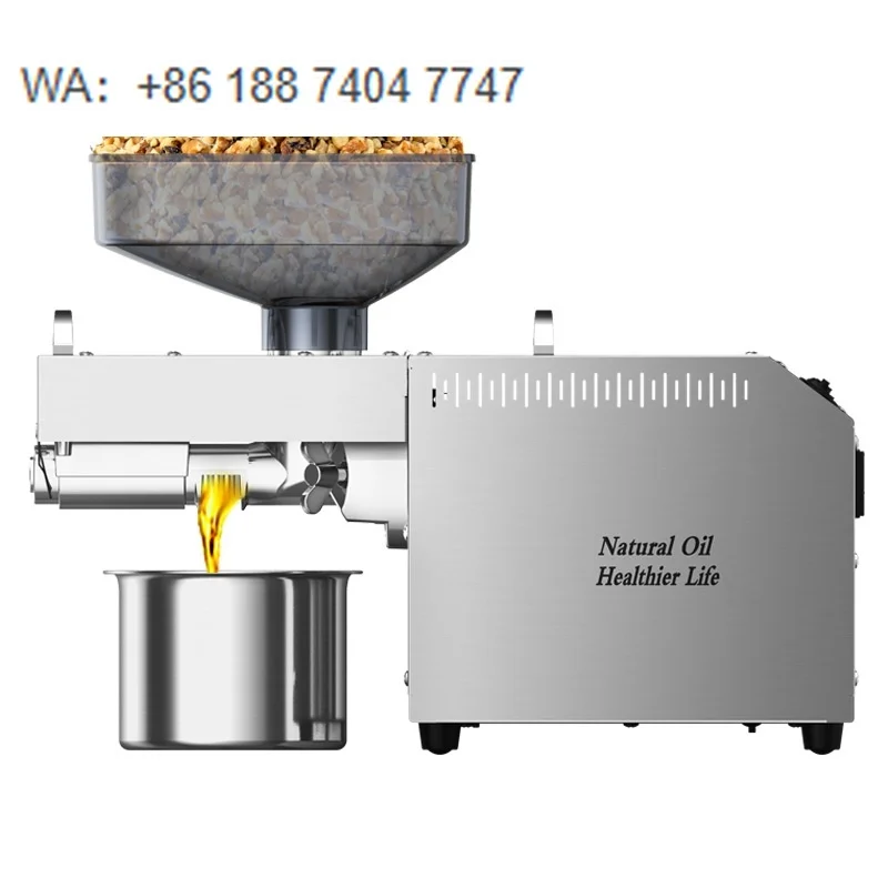 Digital Display Stainless Steel Commercial Oil Presser Automatic Temperature Control for Food Processing Machinery