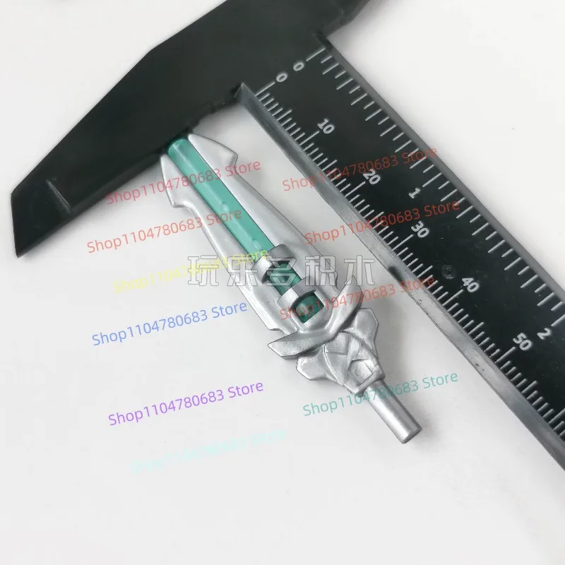 MOC Building Blocks Mini Doll Accessories Double-edged Sword Hand-held Assembly and Splicing Collectible Ornaments Holiday Gifts