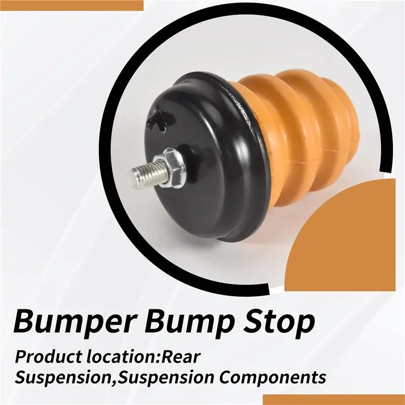 Multi-Purpose Car Rear Suspension Frame Axle Rubber Leaf Spring Bumper Bump Stop 15712438 For 1999-2006 SILVERADO 1500 HD 523-04