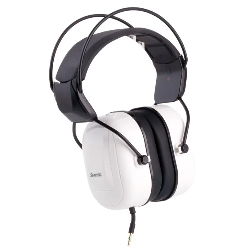 Superlux HD665 professional closed-back dynamic studio headphone with auto-adjustable headband for recording and live situations