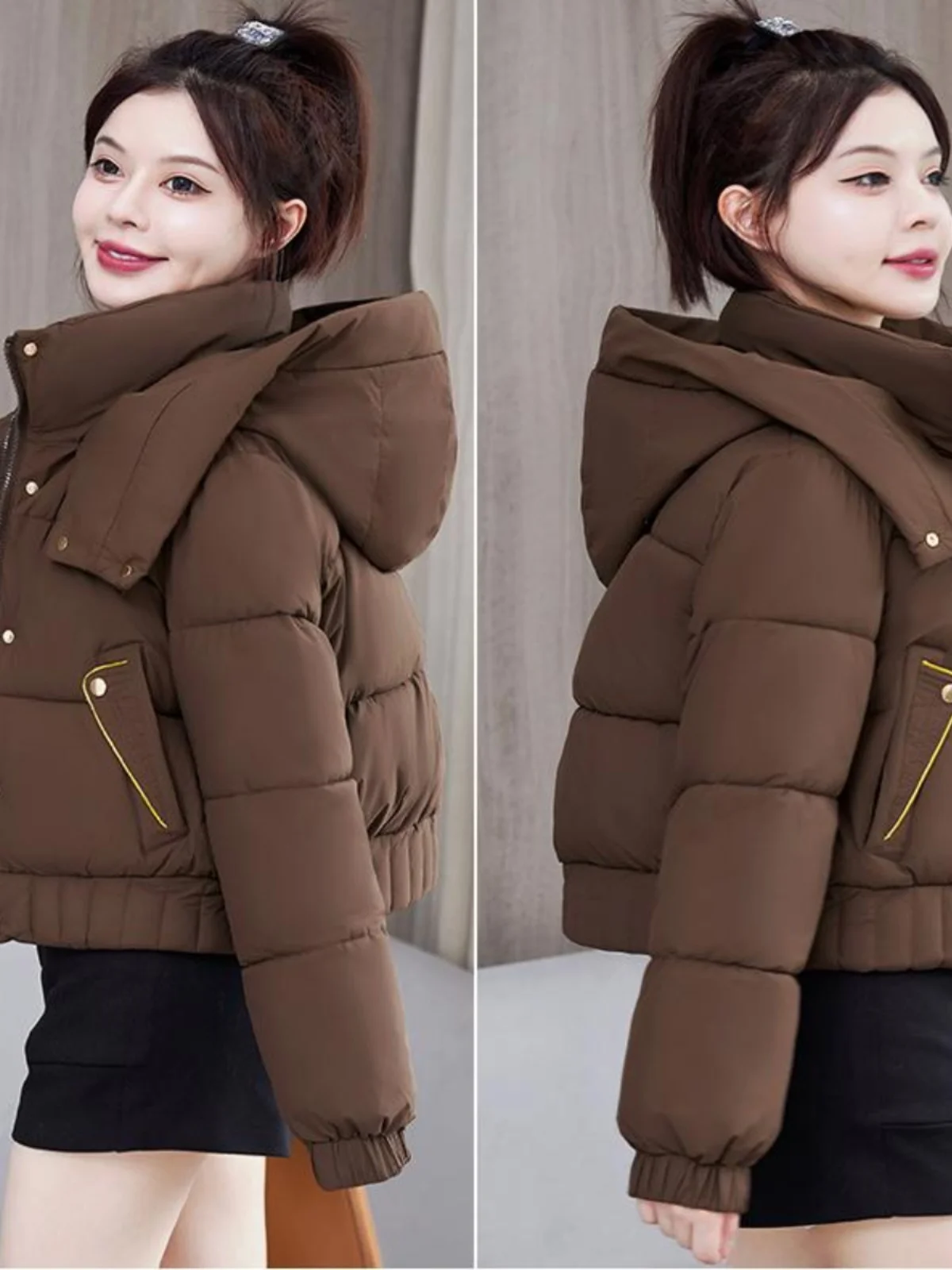 

Женские рабочие парки с рюшами, оборками, складками, плиссировкой, сборками, гофрированием, мятой текстурой, нейтральные цвета