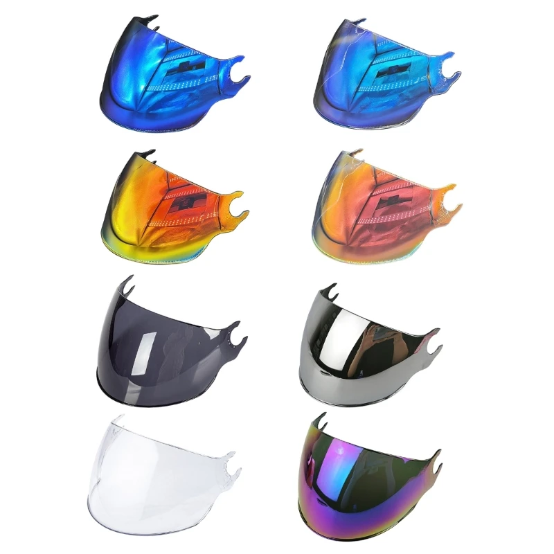 Motocicletas Capacete Lens, Moto Viseira, substituição do pára-brisa, OF562, 40GF