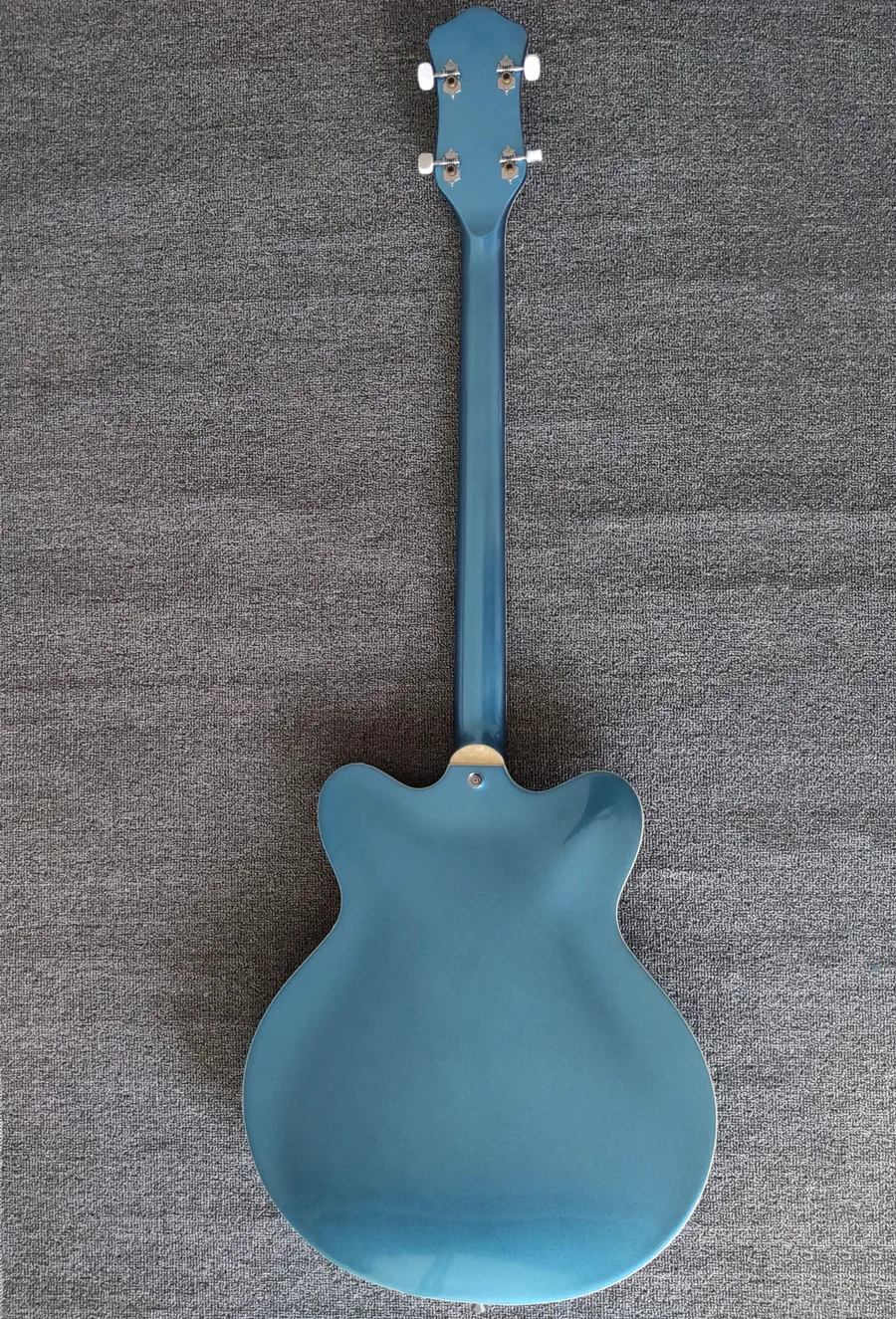 Electric Guitar Bass 4-string semi hollow body blue Ocean HCT-500/7-TR Contemporary Verythin Bass Guitar