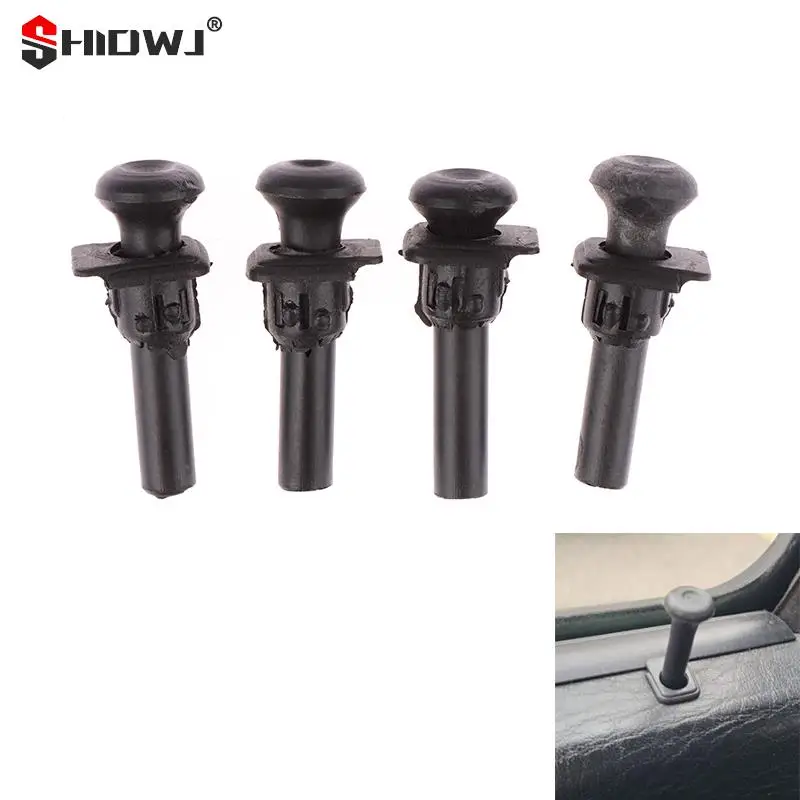 4 Sets Auto Door Lock Pin Pull Knobs 191837187 For Golf Mk2 Mk3 2 3 Scirocco Passat B2 Replacement Car Accessories