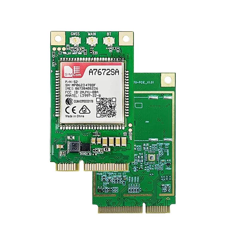 SIMCOM CAT1 LTE Module A7672SA-LASE-PCIEA