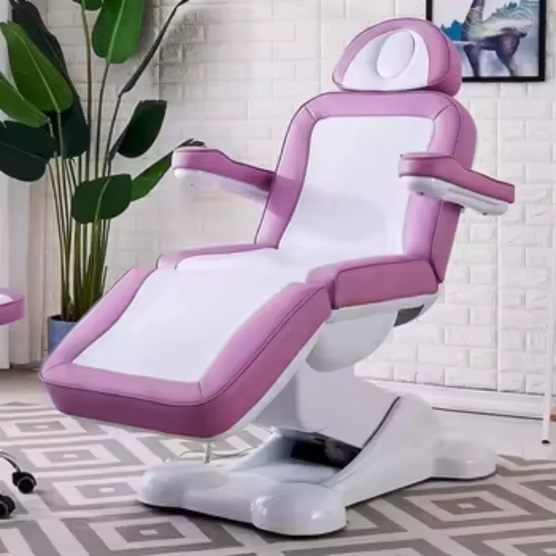 Foshan Multifunctional Electric Beauty Spa Facial Bed Massage Table 3 Motors with CE Certification Ready to Ship Manufacturer
