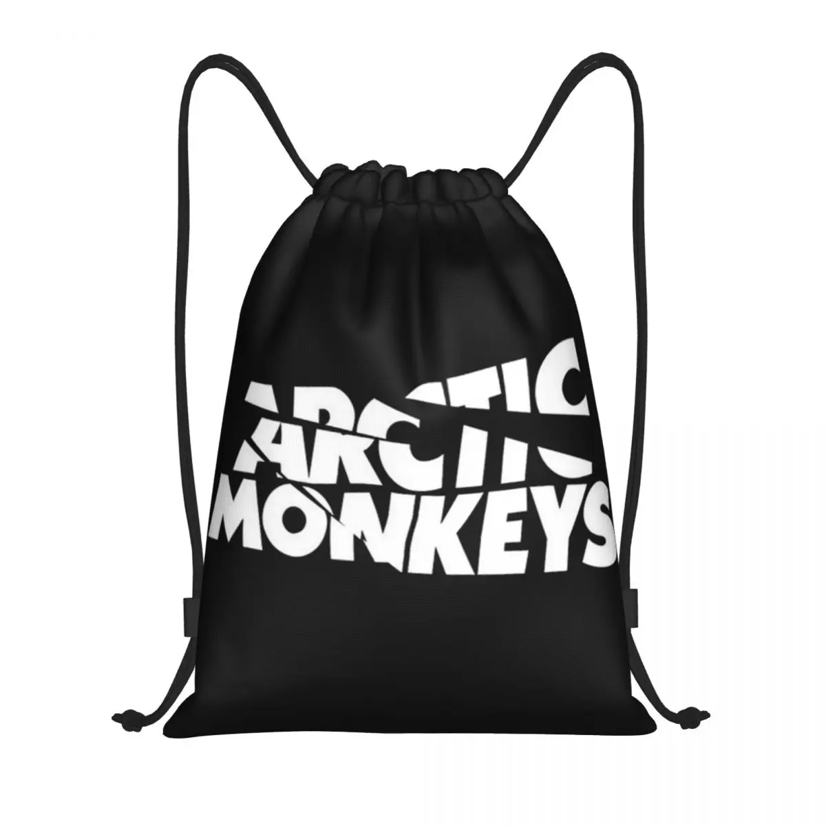 Drawstring Mochila para Exercício, Macaco Ártico, Rock Band, Esportes, Gym Sackpack, String Bags