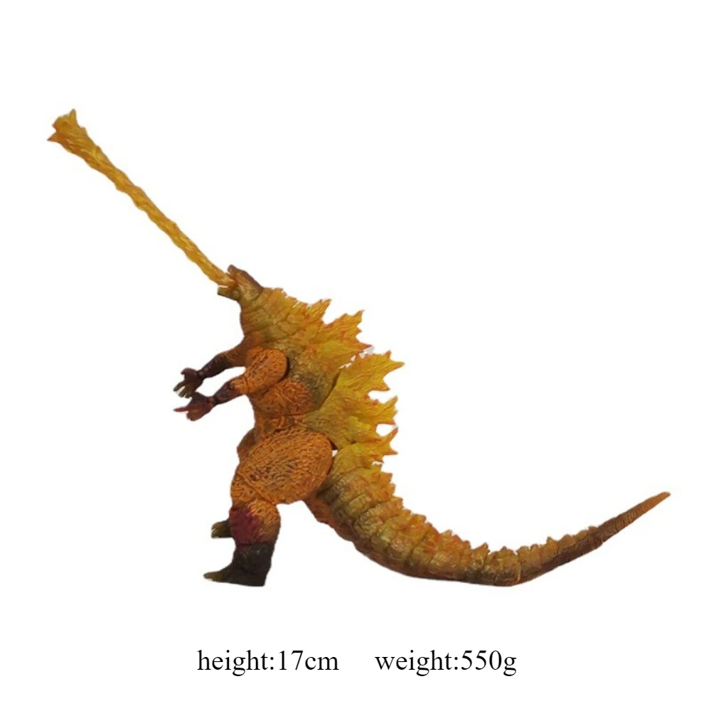 

2019 SHM Movie Burning Godzilla Vs. King Kong Monster King High Quality PVC Material Movable Joint Deformable Handheld Model Toy