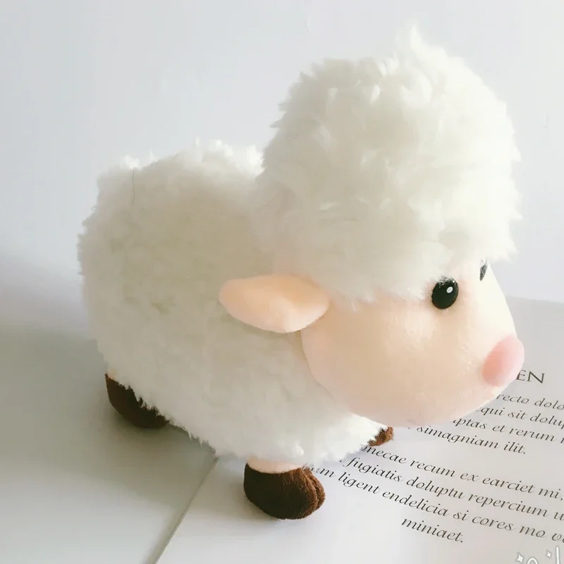 1 pièces Kawaii peluche mouton jouet en peluche dessin animé agneau mouton alpaga poupées doux dormir jouets cadeau d'anniversaire pour bébé enfant enfants