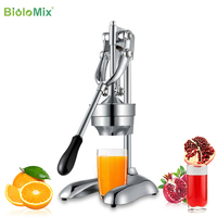 Stainless Steel Citrus Juicer Orange Lemon Squeezer Manual Fruit Pressing Machine for Home Use