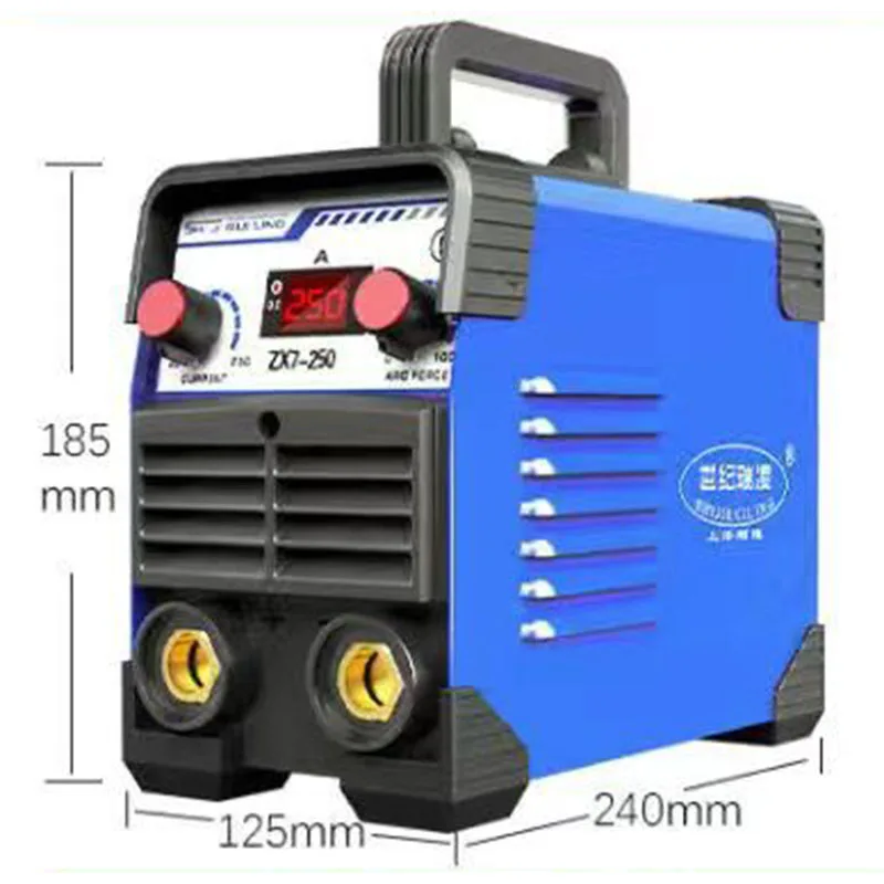 220V 250A High portable welder Inverter Welding Machines ZX7-250 Overvoltage Protection Dual Rotation Thrust Adjustment