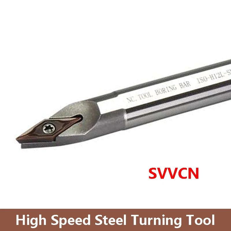 

LIHAOPING SVVCN H08J H10K SVVCN08 H12L H14M H16Q H20R SVVCN11 Противоударный токарный станок Расточная оправка HSS Внутренние токарные инструменты с ЧПУ