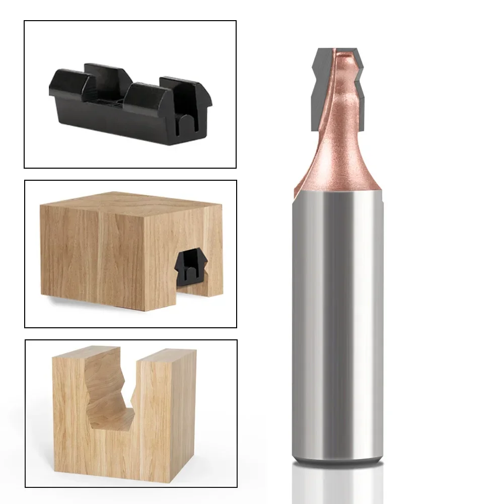 1PC 1/2 12.7MM 12MM Frez z trzpieniem Frez do rzeźbienia w drewnie Nóż dłutujący Uchwyt Nóż Narzędzie ze stali wolframowej do obróbki drewna