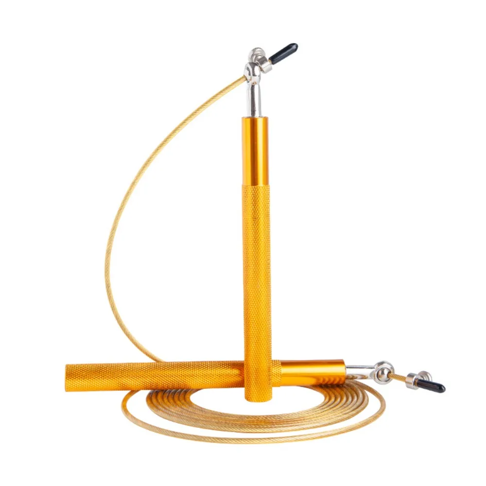 

3 Meters Speed Skipping Rope 360° Swivel Ball Bearing Aluminum Alloy Boxing Skipping Rope Steel Wire Adjustable
