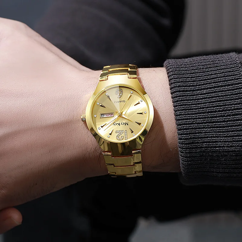 New Fashion Top Famous Luxury Watch For Man Business Stainless Steel Casual Quartz Watches For Gifts Men Date Clock Reloj Hombre