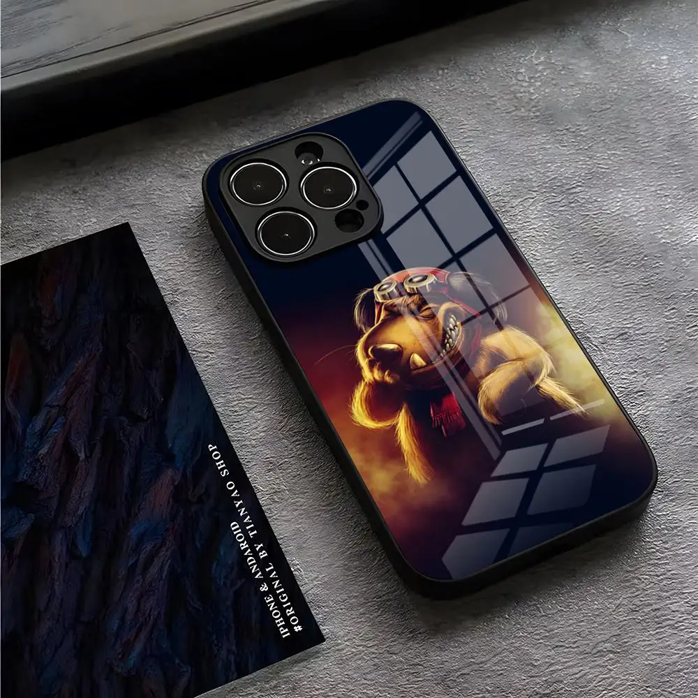 Cartoon Dastardly And Muttley Phone Case Apple For IPhone 15 Pro Plus 14 Pro 12 11 13 Mini X XR XS Max 16 Plus SE Glass Cover