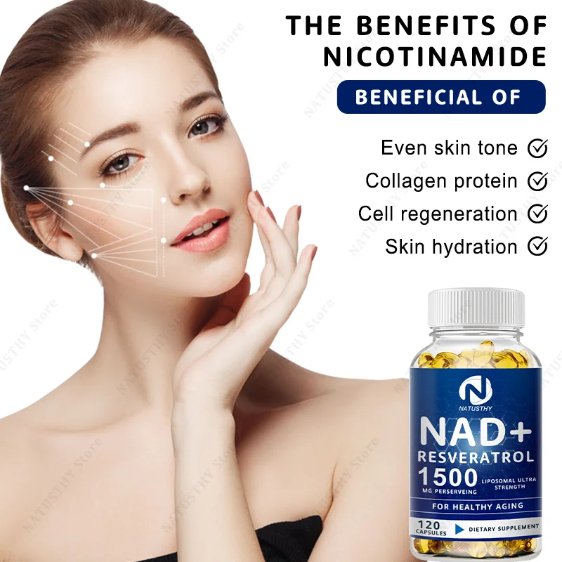 Compléments en capsules NAD - - Resveratrol Capsule Anti Aging avis et prix
