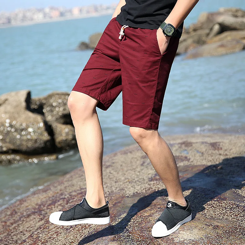 Marca curta sweatpants shorts algodão nova chegada casual menino calças curtas calças masculinas 7 cores esportes venda quente tamanho M-5XL