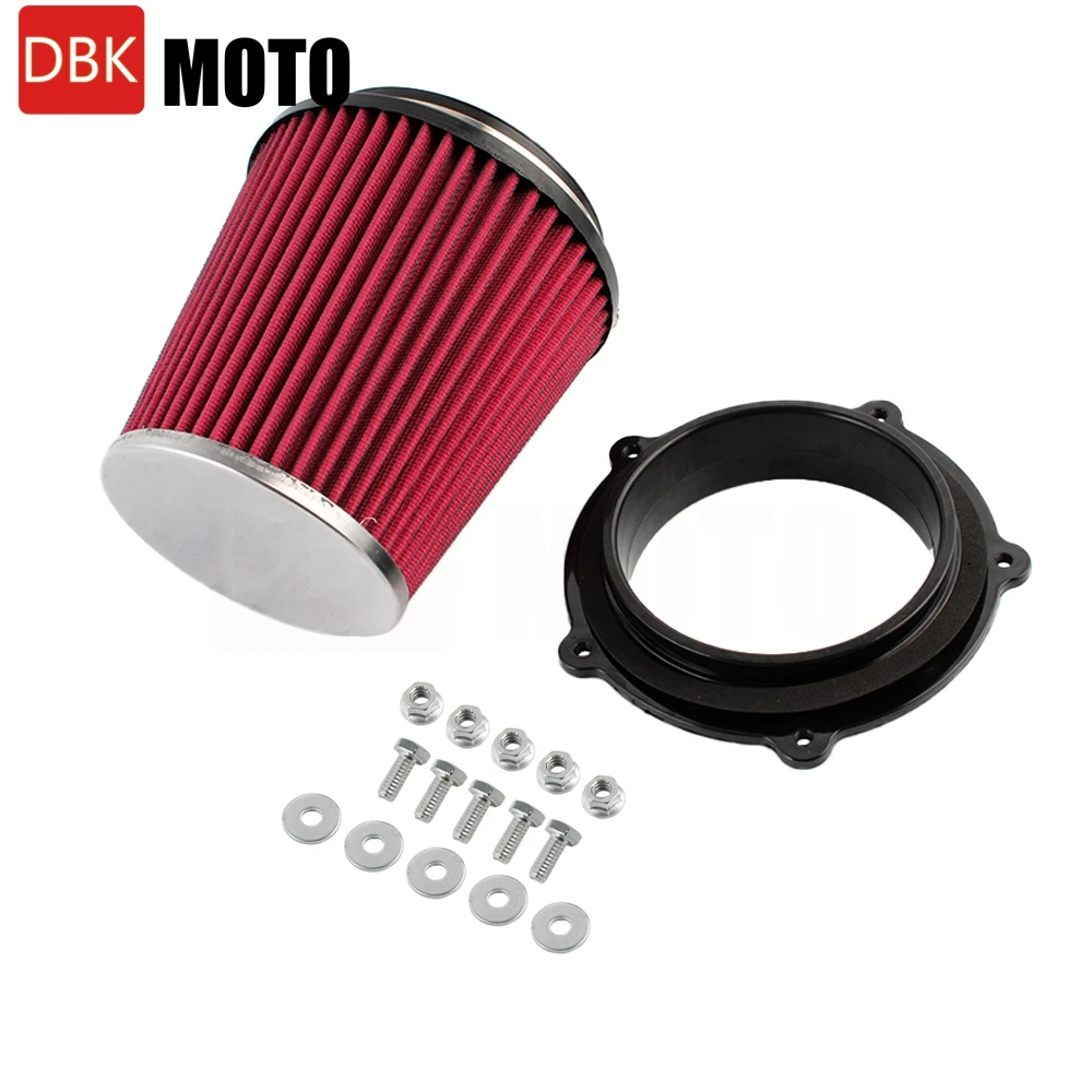 ATV/UTV filtr powietrza Adapter Airbox dla Yamaha YFZ 450 2004 2005 2006 2007 2008 2009 akcesoria ATV