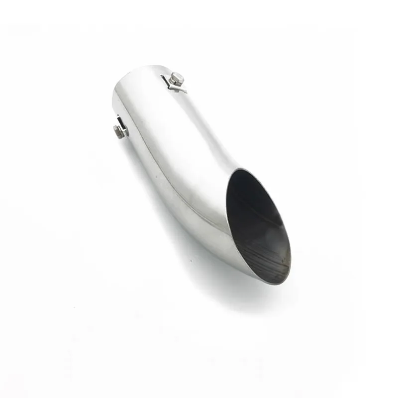 SXLL GTI 63mm 76mm pointe d'échappement automobile et pointe de silencieux de moto Performance 304 tuyau de système d'échappement en acier inoxydable