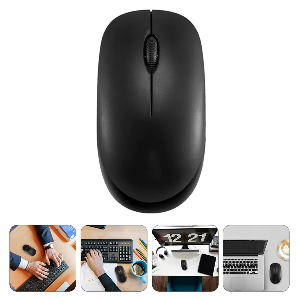 

Wireless Mouse Durable ABS Material Silent Optical 2.4ghz Wireless Gaming Mouse Laptop Pc Office Use Optical Mice