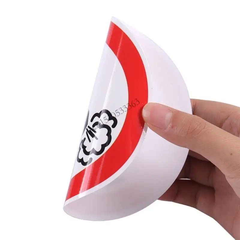 090E Car Sticker No Farting Funny Ass PET Auto Motorcycles Exterior Accessories