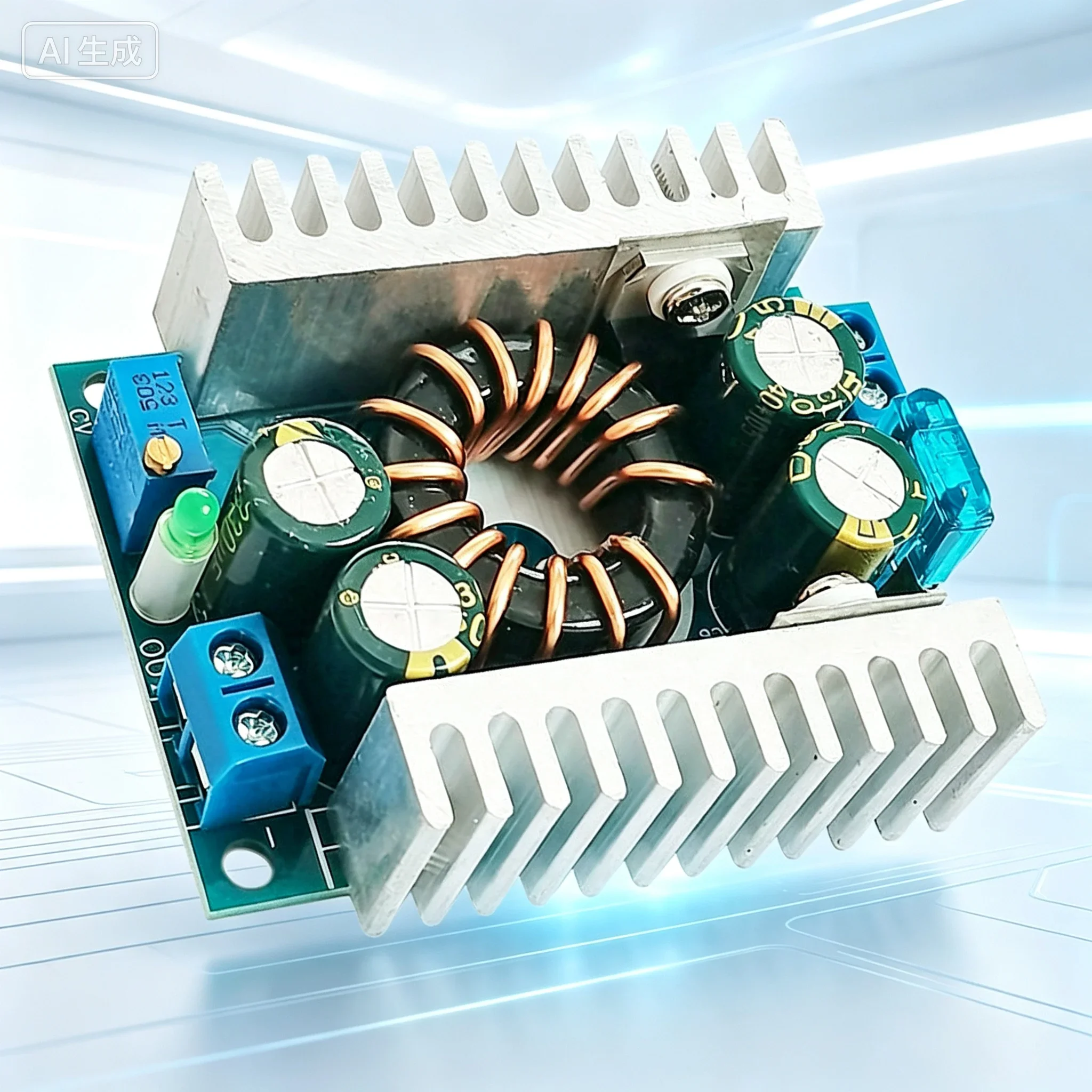 for DC‑DC Boost Power Module Car Laptop Portable Power 8‑32V to 9‑46V DIY High‑Power 150W