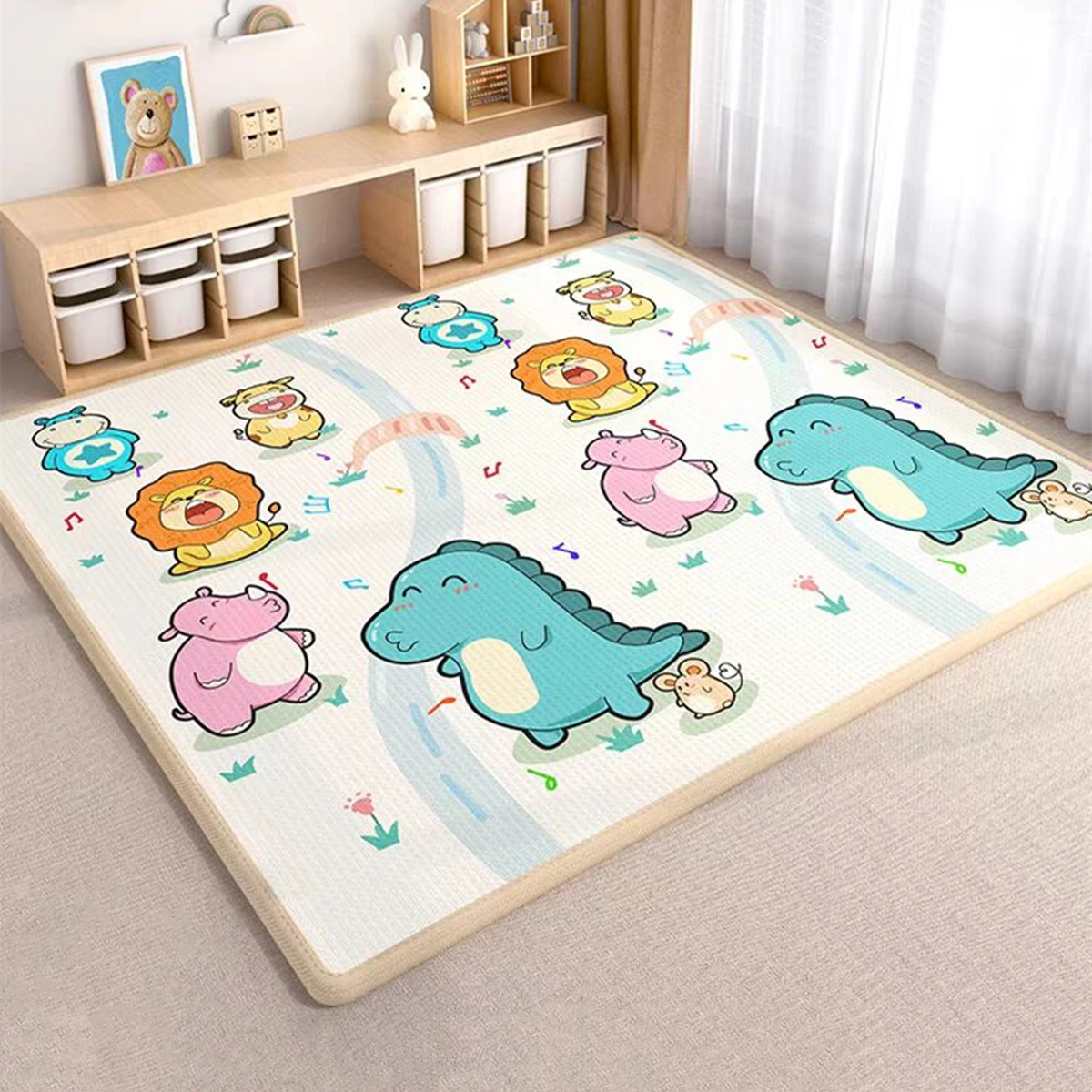 

Non-toxic Environmentally Friendly Thicken Baby Crawling Play Mats Folding Mat Carpet Play Mat for Children's Safety Rug Gifts