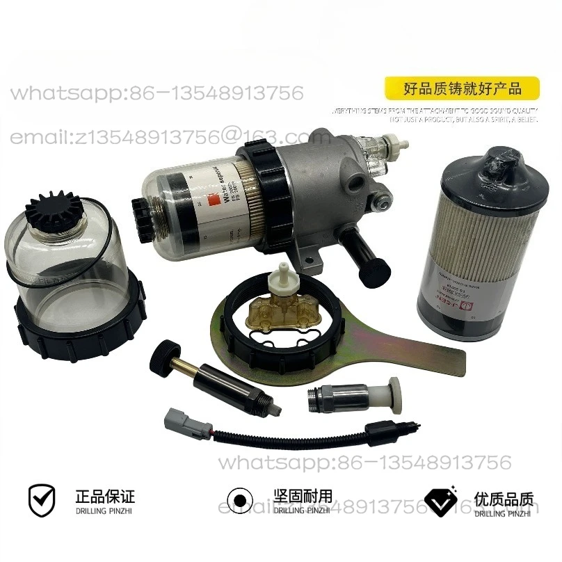 

Фильтрующий элемент/сборка масляного и водяного фильтровальных блоков для экскаваторов XE135, XE150, XE200, XE215D