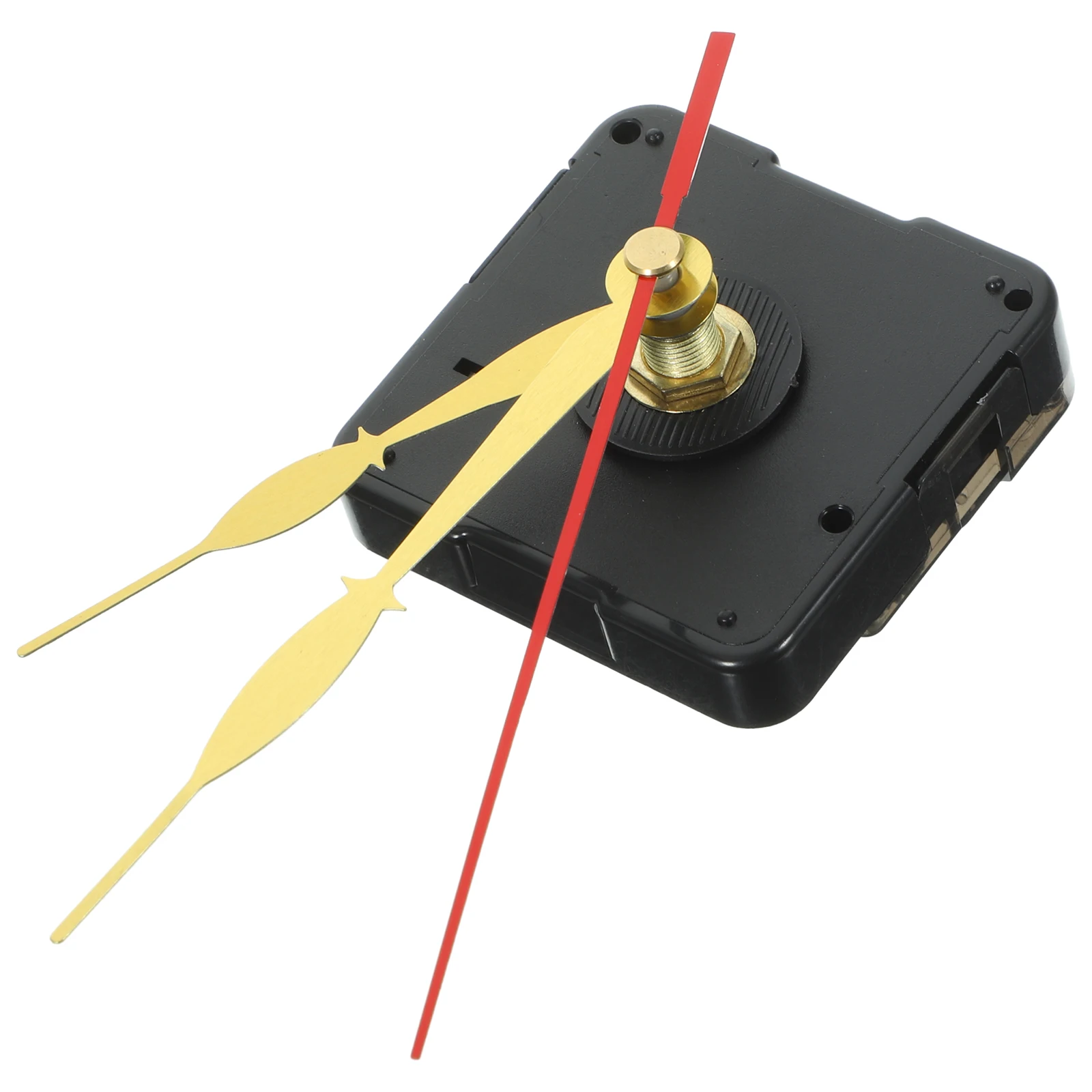 

Silent Movement Kit Mute Wall Clock Mechanism Replacement Parts Plastic DIY Clock Motor with Hands for Craft Rimless Durable