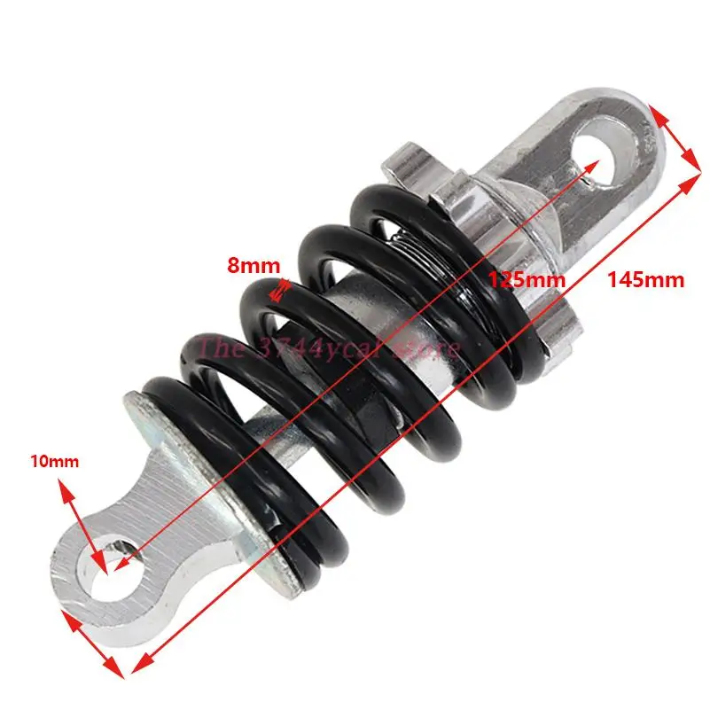 110/105/125/100mm Anwendbar für Fahrräder mit Aufhängung, Einstellbarer Ölfederdämpfer für Elektroroller, Skateboards, Motorräder, Klappbar – Detail 6