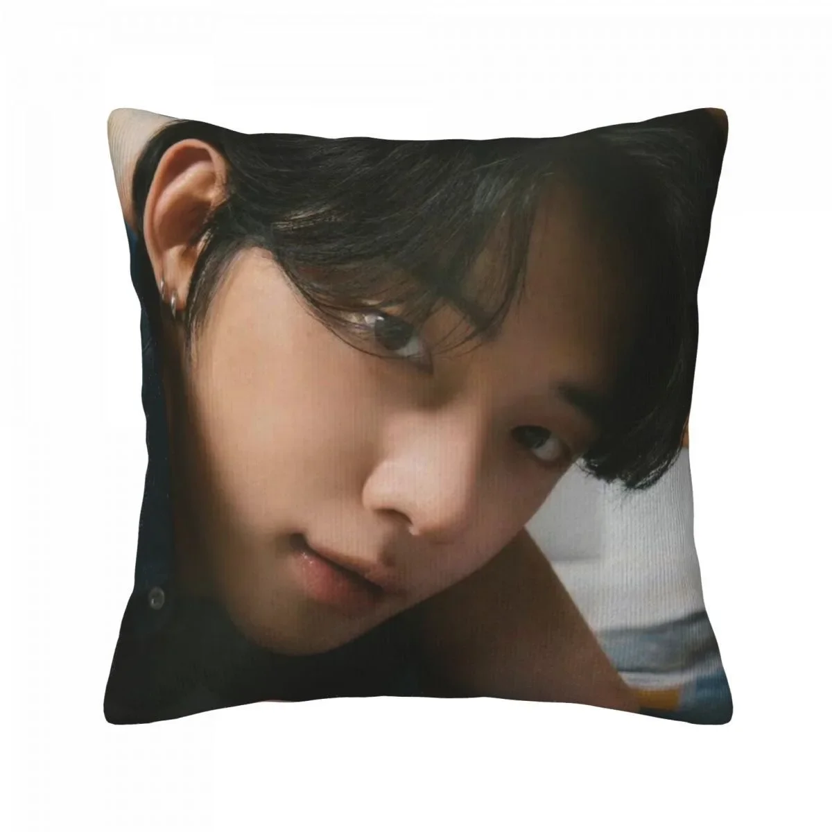 TXT YEONJUN Magazine Cover Poster Double-sided Printed Pillowcase Cui Ranjun Lifestyle Photos Picture Home Decor Cushion Cover