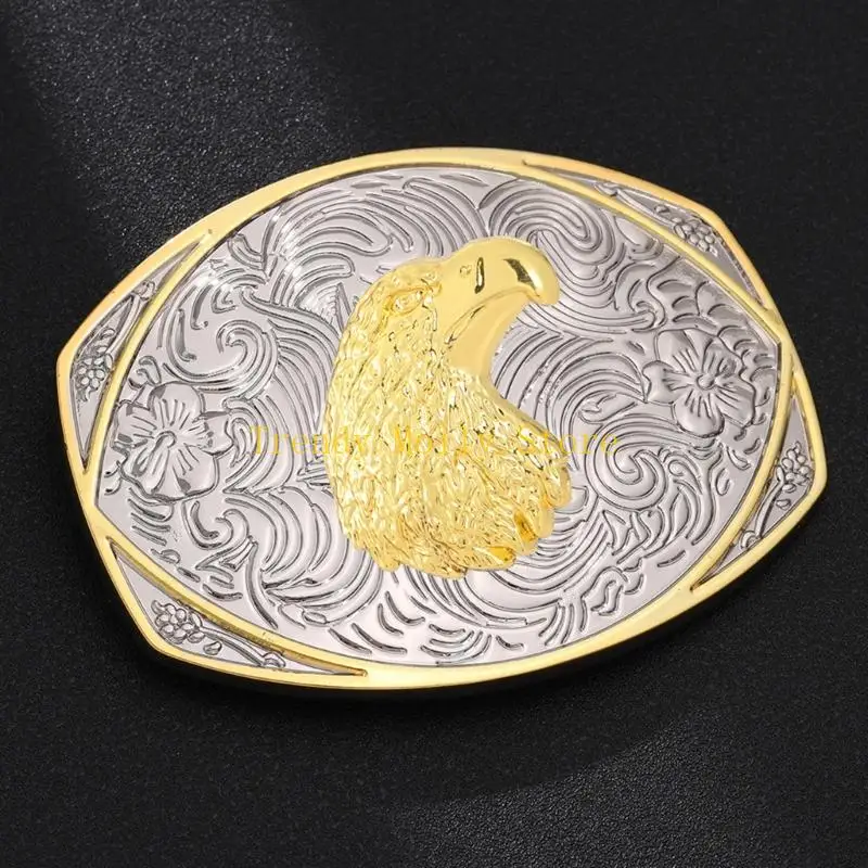 N5KB مشبك حزام أرابيسك أنيق منقوش للرجال والنساء سبائك مقاومة للتآكل لمناسبات مختلفة