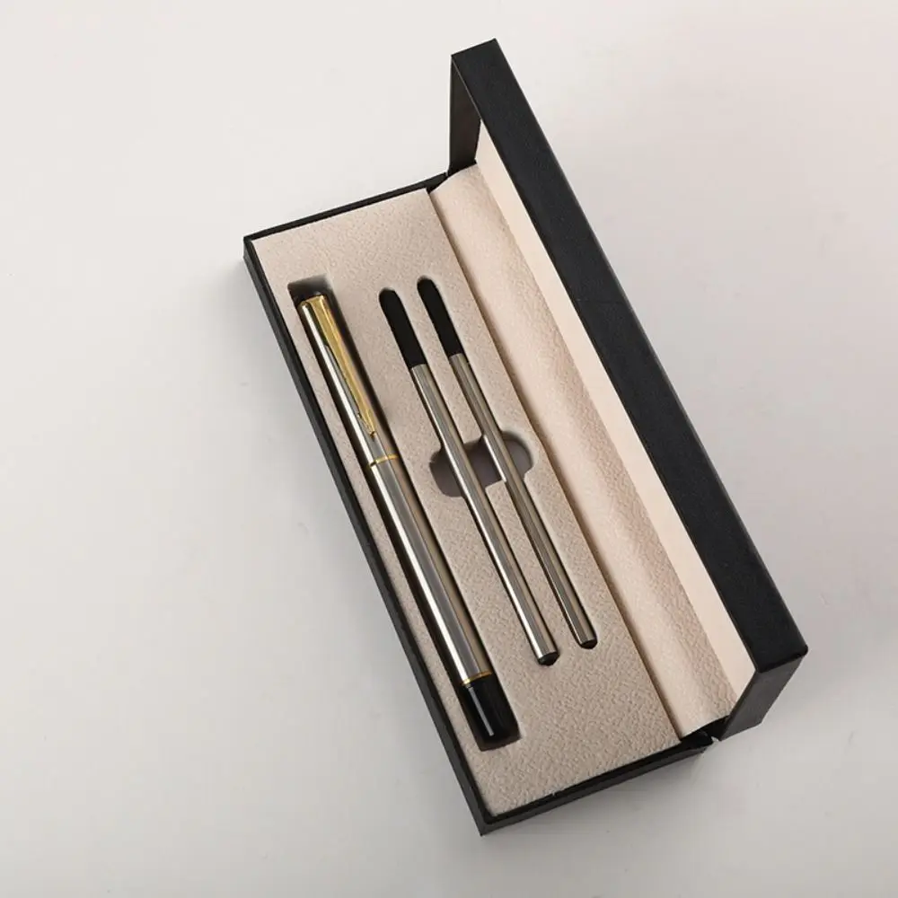 

Professional 0.5mm Metal Signature Pen Stationery Gift Ballpoint Pen Teacher's Day Graduation Pen Set