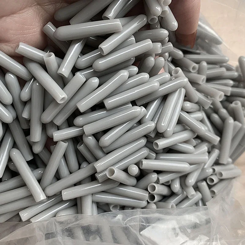 50 Stück Spülmaschinen-Gestellkappen, flexible runde Endkappen, Schutzhüllen für scharfe Gegenstände, verhindern Kollisionen, Zinkenabdeckkappen – Detail 7